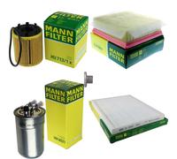 MANN-FILTER Controllo Set Filtro Per Opel Corsa D 1.3 CDTi WK 8021 CU C