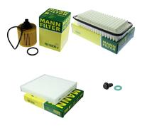 MANN-FILTER Controllo Set Filtro Per Toyota Yaris 1.3 1.33 VVT-i Verso S