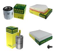 MANN-FILTER Controllo Set Filtro Per Volvo S60 II 2.0 T T5 V60 134 BW