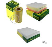 MANN-FILTER Controllo Set Filtro Per Volvo V70 III 2.5 T S80 II BW 135