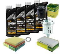Mann-Filter Controllo Set mannol 4L Longlife 5W-30 per Honda Hr-V 1.6 16V