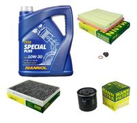 MANN-FILTER Controllo set MANNOL 5 L 10W-30 Special Plus per Opel Astra G CC
