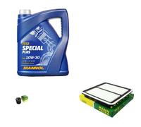 MANN-FILTER Controllo set MANNOL 5 L 10W-30 Special Plus per Subaru Forester