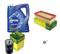 MANN-FILTER Controllo Set MANNOL 5 L 10W-30 Special Plus Per VW Golf II 1.6