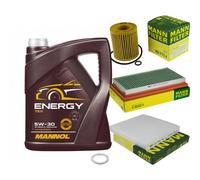 Mann-Filter Controllo Set mannol 5L Energia 5W-30 per Mazda 6 Station Vagone