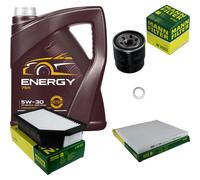 MANN-FILTER Controllo Set MANNOL 5L Energy 5W-30 Per KIA Rio III 1.25 CVVT