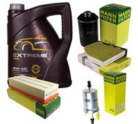 Mann-Filter Controllo Set mannol 5L Estremo 5W-40 per Audi A3 1.8 TFSI 2.0