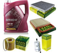 Mann-Filter Controllo Set mannol 5L Estremo 5W-40 per VW Polo