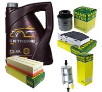 Mann-Filter Controllo Set mannol 5L Estremo 5W-40 per VW Touran 1.4 TSI