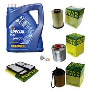 MANN-FILTER Controllo Set MANNOL 5L Special Plus 10W-30 Per Mazda 5 CW