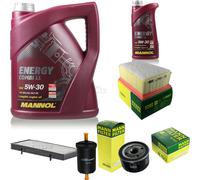 MANN-FILTER Controllo Set MANNOL 6L Energy Combi LL 5W-30 Per Nissan
