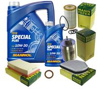 MANN-FILTER Controllo Set MANNOL 6L Special Plus 10W-30 Per Mercedes E-Klasse