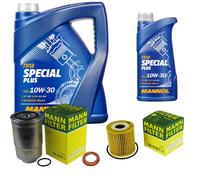 Mann-Filter Controllo Set mannol 6L Special Plus 10W-30 per Nissan Dennis