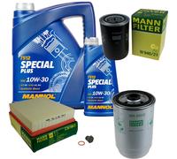 MANN-FILTER Controllo Set MANNOL 6L Special Plus 10W-30 Per Opel Omega A