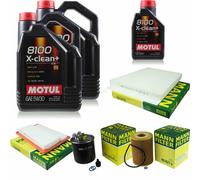 MANN-FILTER Controllo Set Motul 10L 5W-30 Per Mercedes-Benz E-Klasse T-Model