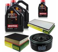 MANN-FILTER Controllo Set Motul 10L 5W-30 Per VW LT 28-46 II Kasten 2.8 TDI
