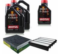 MANN-FILTER Controllo Set Motul 10L Per Toyota Land Cruiser 200 4.7 V8 4.5
