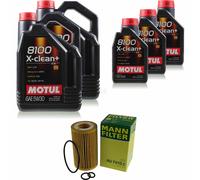MANN-FILTER Controllo Set Motul 13L 5W-30 Per Mercedes-Benz C-Klasse T-Model