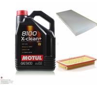 Mann-Filter Controllo Set Motul 5L 5W-30 per Fiat Punto 1.7 di Td