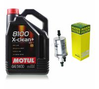 MANN-FILTER Controllo Set Motul 5L 5W-30 Per VW Golf V 1.4 16V 1.6 3.2 R32