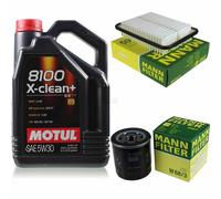 MANN-FILTER Controllo Set Motul 5L Per Toyota Auris 1.6 RAV 4 IV 2.0 4WD