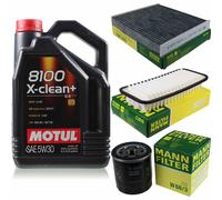 MANN-FILTER Controllo Set Motul 5L Per Toyota Yaris 1.0 VVT-i 1.3