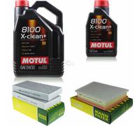 MANN-FILTER Controllo Set Motul 6L 5W-30 Per BMW 2 Active Tourer 218I 218D