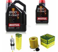 MANN-FILTER Controllo Set Motul 6L 5W-30 Per BMW 4 Gran Coupe 420I 428I X1