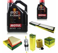 MANN-FILTER Controllo Set Motul 6L 5W-30 Per BMW X1 XDRIVE20I SDRIVE20I