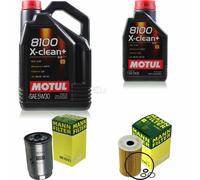 MANN-FILTER Controllo Set Motul 6L 5W-30 Per Hyundai I30 1.6 CRDi 1.4