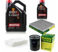 MANN-FILTER Controllo Set Motul 6L 5W-30 Per Toyota Camry Stufenheck 2.4