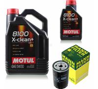 MANN-FILTER Controllo Set Motul 6L 5W-30 Per VW Golf I Cabriolet 1.8 1.6 1.5
