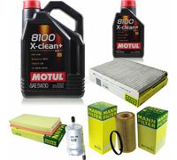MANN-FILTER Controllo Set Motul 6L 5W-30 Per VW New Beetle 2.5