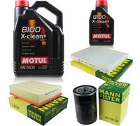 MANN-FILTER Controllo Set Motul 6L 5W-30 Per VW Passat Variant 2.0 1.6