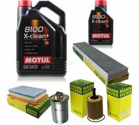 MANN-FILTER Controllo Set Motul 6L 5W-30 Per VW Sharan 1.9 TDI 2.0 Alhambra
