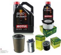 Mann-Filter Controllo Set Motul 6L 5W-30 per VW Transporter IV Scatola 1.9 Td