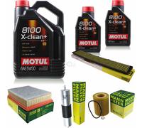 MANN-FILTER Controllo Set Motul 7L 5W-30 Per BMW 3er Cabriolet 320 Ci 325