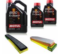 Mann-Filter Controllo Set Motul 7L 5W-30 per BMW X3 3.0d 2.0d 3.0sd