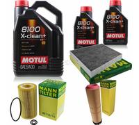 Mann-Filter Controllo Set Motul 7L 5W-30 per Di