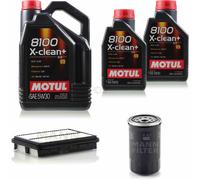 MANN-FILTER Controllo Set Motul 7L 5W-30 Per Hyundai Sonata V 2.0 CRDi