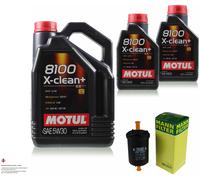 MANN-FILTER Controllo Set Motul 7L 5W-30 Per Peugeot 406 Break 2.0 16V