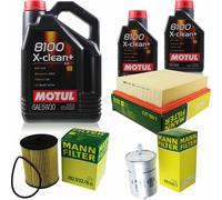 MANN-FILTER Controllo Set Motul 7L 5W-30 Per VW Golf III 2.8 VR6 2.9 Vento