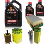 MANN-FILTER Controllo Set Motul 7L 5W-30 Per VW Multivan V 2.5 TDI 1.9
