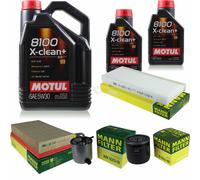 MANN-FILTER Controllo Set Motul 7L Per Nissan NP300 Navara