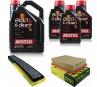 Mann-Filter Controllo Set Motul 8L 5W-30 per BMW 3er 318i 316i