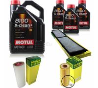 MANN-FILTER Controllo Set Motul 8L 5W-30 Per BMW 3er Touring 325d 330d 330xd