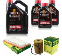 MANN-FILTER Controllo Set Motul 8L 5W-30 Per Mercedes-Benz E-Klasse T-Model
