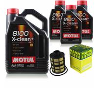 MANN-FILTER Controllo Set Motul 8L 5W-30 Per Opel Antara 2.0 CDTi 4x4