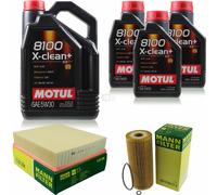 Mann-Filter Controllo Set Motul 8L 5W-30 per VW Lt 28-46 II Scatola 2.5 Tdi