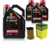 MANN-FILTER Controllo Set Motul 8L 5W-30 Per VW Touareg 3.0 V6 TDI A6 Avant